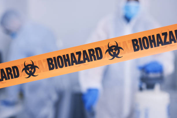 Professional Biohazard technician working in Paradise, CA